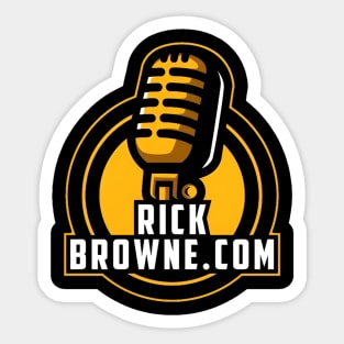 rick browne Sticker